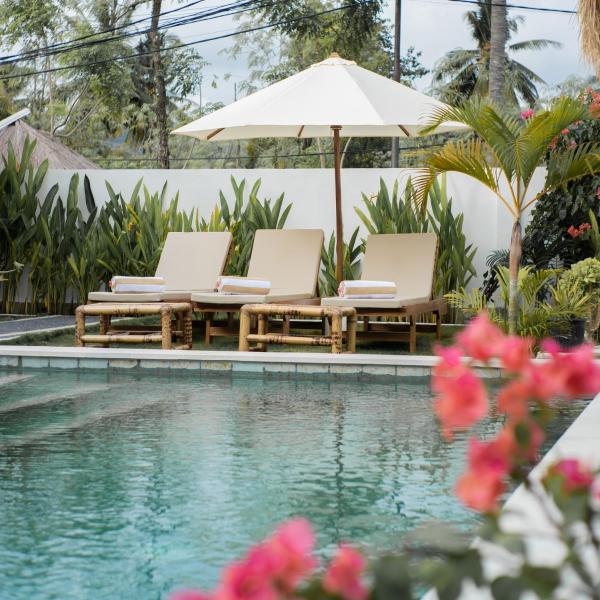Nucifera Kuta Lombok, Boek Logies bij particulieren Lombok Hotels met een Zwembad, Zwembad