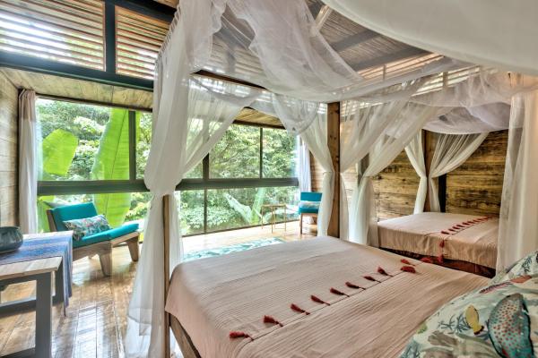 La Shamana - Ecological Concept in Jungle, Boek Lodge Hotels in Limon met zwembad, Zwembad