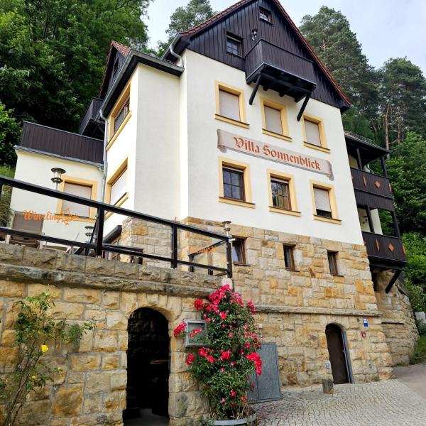 Villa Sonnenblick, Boek Appartement Kurort Rathen Saxon Switzerland