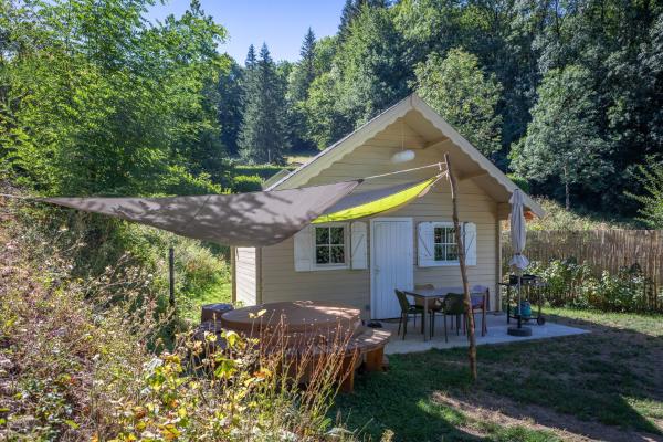 Les Cabanes d'Hestia, Boek Vakantiehuis La Salvetat-sur-Agout Hérault