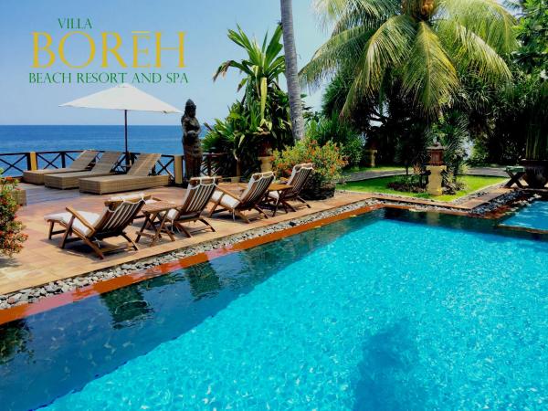Villa Boreh Beach Resort and Spa, Boek Vakantiedorp SPA-hotels in Tejakula, SPA