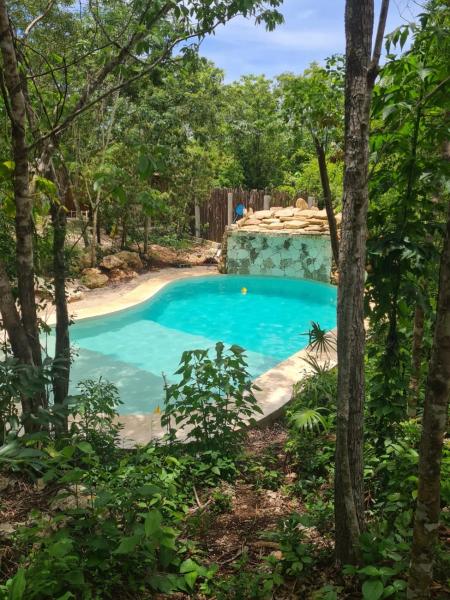 Aldea Yuyu, Boek Bed and Breakfast Hotels in Quintana Roo met zwembad, Zwembad