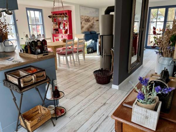 Ferienhaus Silbermöwe 136 qm mit Sauna Kamin 2 Terrassen, Boek Vakantiehuis Zirchow Usedom