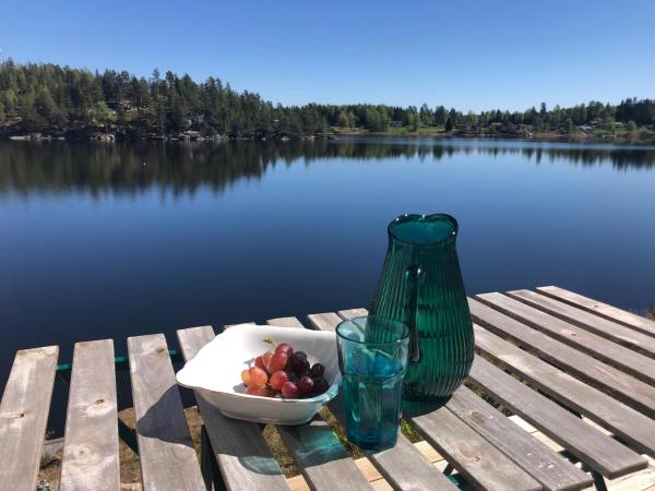 Lyseren waterfront cabin, Boek Vakantiehuis Omberg Akershus