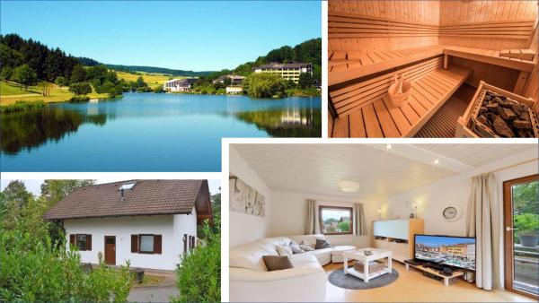 Seepark Kirchheim Ferienhaus bei Anne mit Sauna, Boek Vakantiehuis Kirchheim 
