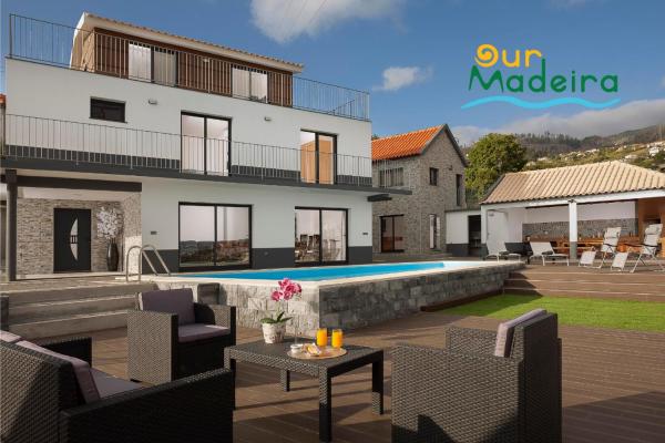 OurMadeira - Casa da Rosalina, Boek Villa Calheta Hotels met een Zwembad, Zwembad