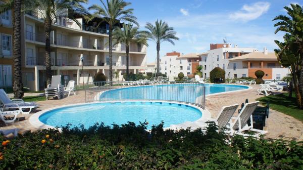 Pool & Garden Oura Albufeira Flat, Boek Vakantiehuis Algarve Hotels met een Zwembad, Zwembad