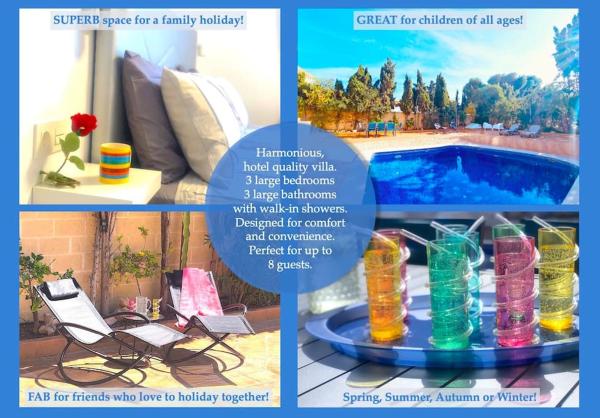 The Luxury Villa at Pleamar 30 Holiday Rental, Punta Prima, Torrevieja, Boek Villa Punta Prima Vakantiehuizen, Cottage