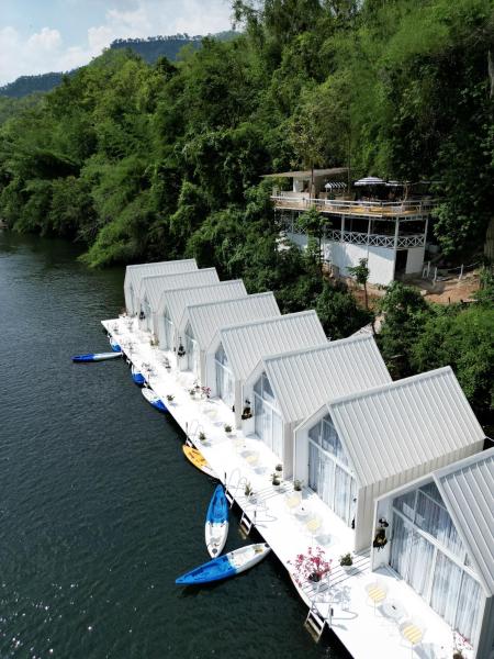 RaftDara Erawan Resort, Boek  Tha Kradan Kanchanaburi Province