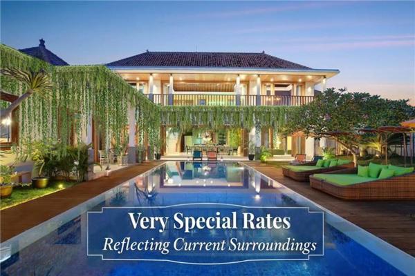 ATLAS BEACH FEST CHILL 6bed VILLA LOVED by BiG GROUPS EASY Walk to Beach, Boek  Bali Hotels met een Zwembad, Zwembad
