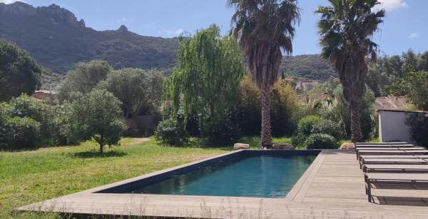 Villa Callochiusa avec piscine 15mn Bonifacio, Boek  Figari South Corsica