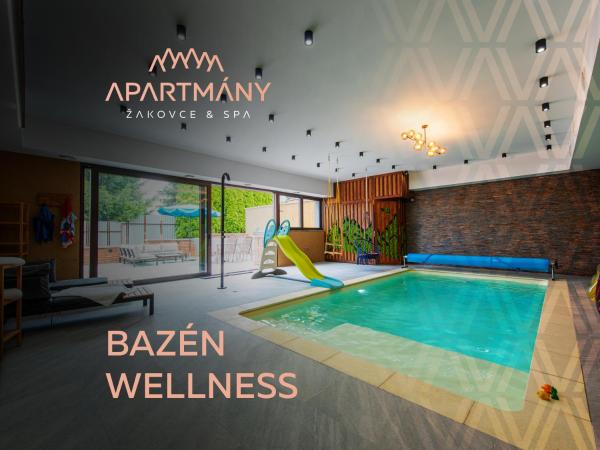 Wellness Vila Žakovce s bazénom, Boek  Prešovský kraj Hotels met een Zwembad, Zwembad