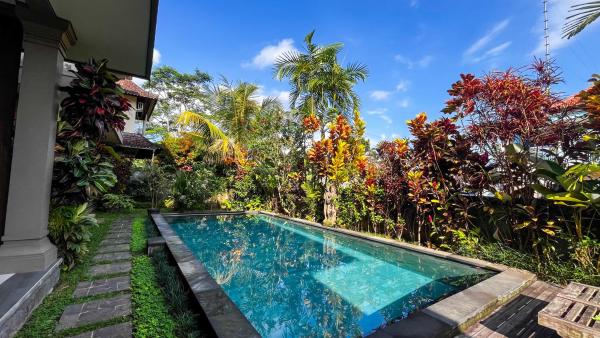 Wardana Ubud Villa, Boek  Bali Hotels met een Zwembad, Zwembad