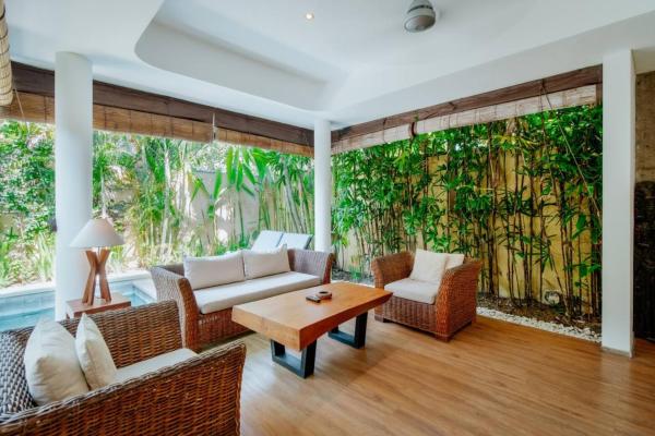 Cozy & Private 1 Bed Pool Villa in Trendy Umalas, Boek  Bali Hotels met een Zwembad, Zwembad