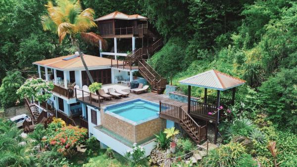 Moringa Villa Master Suite, Boek  Soufrière St Lucia