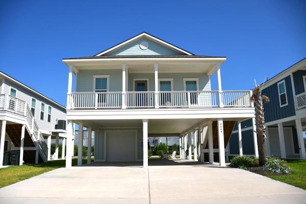 New Sunny Villa-1 Block From Beach, Boek  Galveston Houston