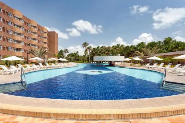 Flats Gran Lençóis Mandacaru 405 - Caburé 412, Boek  Hotels in Bahia met zwembad, Zwembad