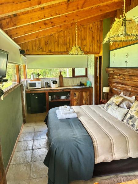 Cabañas monoambiente La Generosa LP, Boek  Lago Puelo Chubut