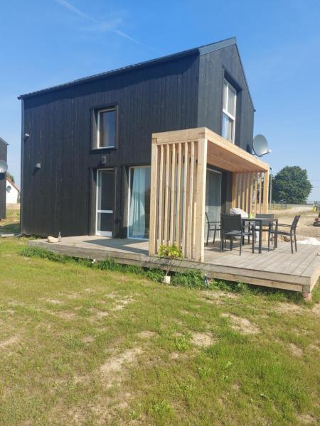 Haus Masuren, bei Ilawa, Angelbootvermietung, Dom czerwony i zielony, Boek  Szwarcenowo 