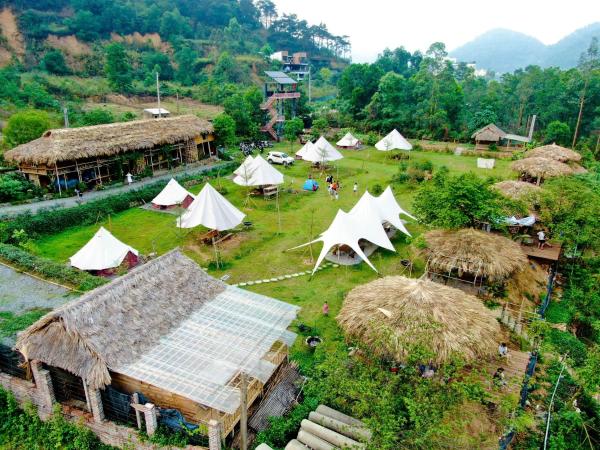 Lagom Village-Glamping Site- Đồng Đò lake view, Boek Camping Campings & glamping in Ha Noi Municipality, Camping
