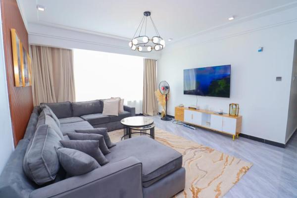 stunning one bedroom apartment with ample parking space swimming pool fully equipped gym and amazing city views, Boek  Nairobi Rwanda