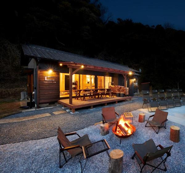 SHELTER君津 星が降りそそぐ千葉県Villa 最大8名 都心から70分 吹抜け貸切サウナ 雨でもBBQ 天体観測, Boek  Kimitsu Chiba