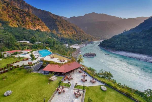 Aloha Ganges Apartments, Rishikesh, Boek Appartement Jāmb SPA hotels, SPA