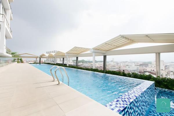 JOMSTAY Octagon Ipoh Suites, Boek Hotel Perak Hotels met een Zwembad, Zwembad