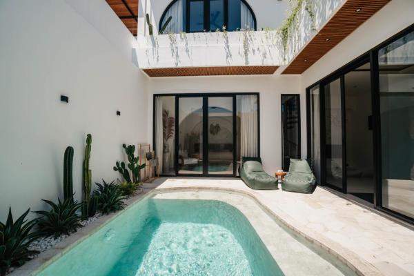 Villa Pacha Mama - 2BR Villa in Tumbakbayuh, Boek  Bali Hotels met een Zwembad, Zwembad