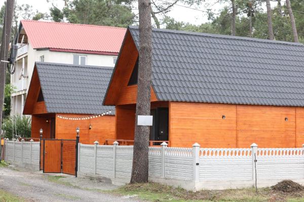 Cottage in Forest Wave - კოტეჯი ტყის ტალღებში, Boek  Guria Hotels met Parkeerplaats, Parkeren