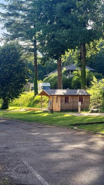 Chalet privé résident - camping la raviège, Boek Chalet La Salvetat-sur-Agout Hérault