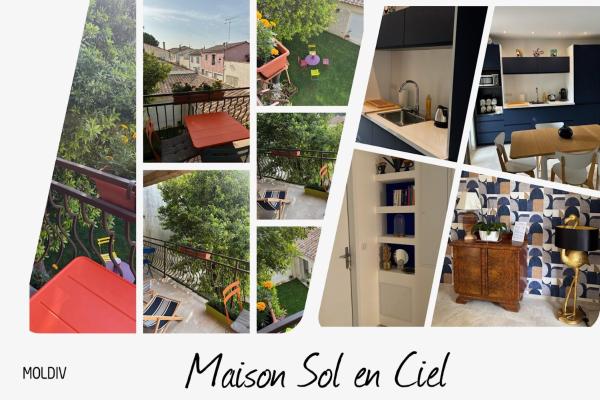 Maison sol en ciel Petit Dejeuner et Parking inclus, Boek  Aigues-Mortes Camargue