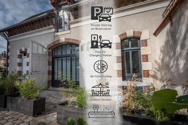 Les Écuries de Juranville, Boek  Hotels in Centre met parkeren, Parkeren