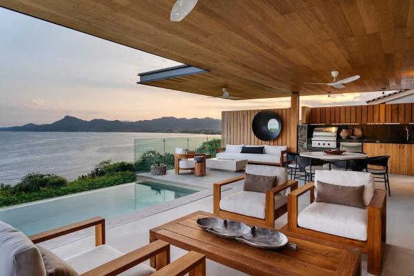 Casa Ella Ocean View Luxury Villa Punta Mita, Boek  Nayarit Hotels met een Zwembad, Zwembad
