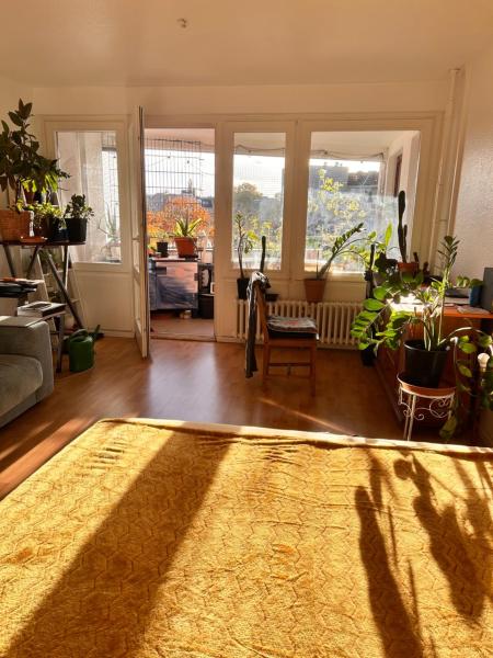 1 Zimmer mit Aussicht und 1 Zimmer mit Balkon in 4 Zimmer Wohnung, Szene, Parks und Top Lage, Boek  Berlijn Duitsland