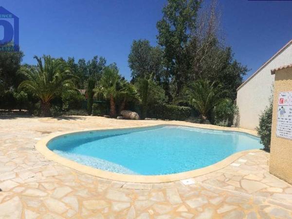 Villa rénovée 4/6 pers, piscine et parking, à 750m de la plage - FR-1-781-73, Boek  Valras-Plage Hotels met een Zwembad, Zwembad