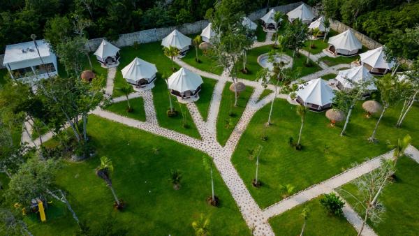 Xakluum Eco Glampings, Boek Camping Puerto Morelos 