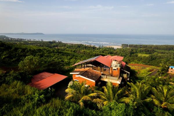 Sea Nest Villa, 3BHK Panoramic Sea View , Ganpatipule, Boek  Ratnagiri 