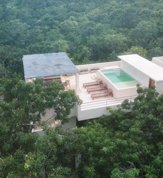 Exclusive 3BR Sky Penthouse with Private Rooftop Pool, Boek  Hotels in Quintana Roo met zwembad, Zwembad