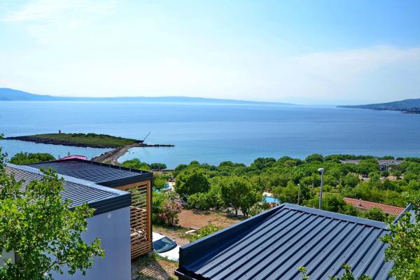 Mobile Homes Mediteran Campsite Klenovica, Boek  Kvarner Hotels met Parkeerplaats, Parkeren