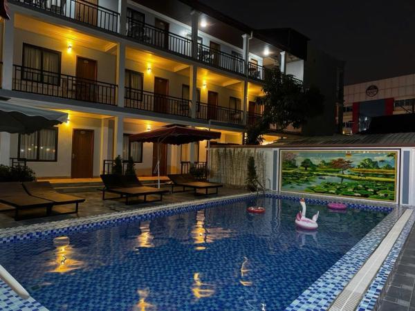 Vangvieng Avenue Hotel, Boek  Vientiane Hotels met Parkeerplaats, Parkeren