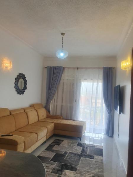 Two Bedrooms Apartment, located between kajjansi and kitende, with one bathroom, a living room, fully furnished kitchen, patio, free wifi, free parking space, Boek Appartement Kajansi Busiiro